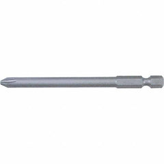 Wiha - #0 Power Bit - 1/4" Drive, 2-3/4" OAL - Apex Tool & Supply