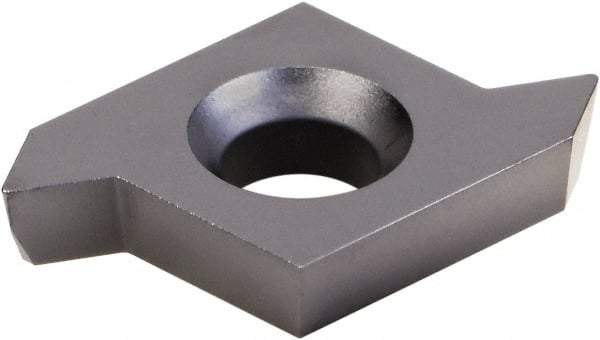 Kennametal - CPT20052 Grade KCU10, ISO Threading Insert - 10 to 2.5mm & 10 to 24 TPI Int Pitch, Right Hand Insert, AlTiN Finish, Carbide - Apex Tool & Supply