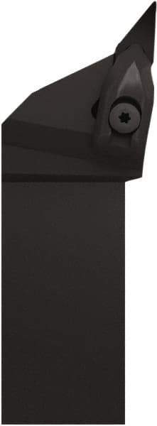 Seco - DVJN, Left Hand Cut, 93° Lead Angle, 1" Shank Height x 1" Shank Width, Negative Rake Indexable Turning Toolholder - 5" OAL, VNMG 332 Insert Compatibility, Series Dual Clamp - Apex Tool & Supply