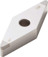 Seco - VNGA331 Grade CBN010 PCBN Turning Insert - Uncoated, 35° Diamond, 3/8" Inscr Circle, 3/16" Thick, 1/64" Corner Radius - Apex Tool & Supply