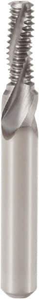 Seco - M14x2.00 Metric Coarse, 0.429" Cutting Diam, 4 Flute, Solid Carbide Helical Flute Thread Mill - Internal Thread, 1.142" LOC, 3-1/2" OAL, 14mm Shank Diam - Apex Tool & Supply