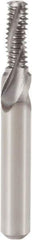 Seco - M14x2.00 Metric Coarse, 0.429" Cutting Diam, 4 Flute, Solid Carbide Helical Flute Thread Mill - Internal Thread, 1.142" LOC, 3-1/2" OAL, 14mm Shank Diam - Apex Tool & Supply