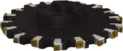 Seco - Shell Mount Connection, 1.0236" Cutting Width, 3.6024" Depth of Cut, 315mm Cutter Diam, 2.3622" Hole Diam, 9 Tooth Indexable Slotting Cutter - R335.25 Toolholder, L/XNHQ 1407 Insert, Right Hand Cutting Direction - Apex Tool & Supply
