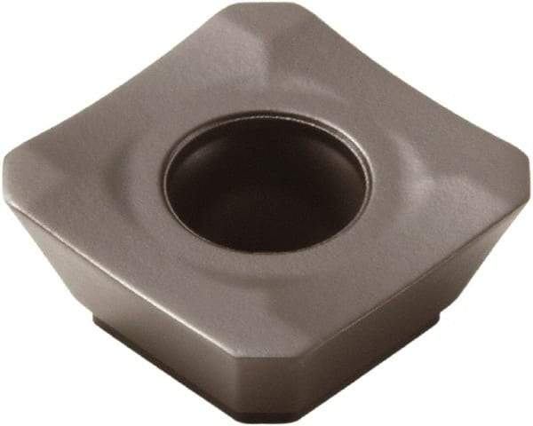 Seco - SEEX09T3 M08 Grade T350M Carbide Milling Insert - TiCN/Al2O3 Finish, 0.156" Thick, 3/8" Inscribed Circle - Apex Tool & Supply