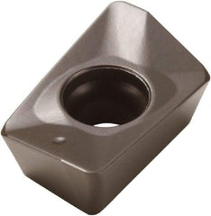 Seco - XOMX120408 M12 Grade MK2050 Carbide Milling Insert - TiSiN/TiAlN Finish, 1/4" Thick, 0.425" Inscribed Circle - Apex Tool & Supply