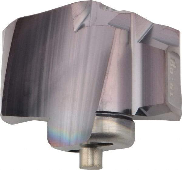 Seco - Series SD400, 19mm Diam 140° Replaceable Drill Tip - Carbide, Uncoated, Through Coolant - Apex Tool & Supply