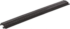 Vestil - 40" Long x 5-1/2" Wide x 3/4" High, Rubber Ramp Cable Guard - 2,200 Lb Load Limit - Apex Tool & Supply