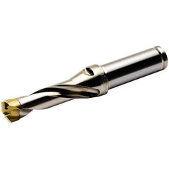 Seco - 9.5 to 9.99mm Diam, 1.18" Max Depth, 5/8" Shank Diam, Replaceable Tip Drill - SD100 Insert - Apex Tool & Supply