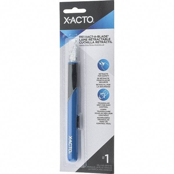 Elmer's - Hobby Knives - NO1 PLSTC HNDL RETRACT-A-BLADE KNIFE - Apex Tool & Supply