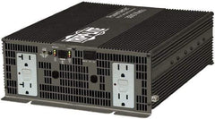 Tripp-Lite - 4 Connection, 12 VDC Input, 120 VAC Output, 6,000 Peak Wattage, Surface Mount Power Inverter - 10-1/2" Wide x 4" Deep x 4" High, 3,000 Watt Continuous Output Power, Fan Cooled - Apex Tool & Supply