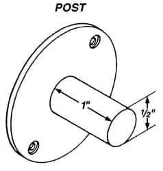 Mahr - Post Drop Indicator Back - Use with AGD Group 4 Series E/R - Apex Tool & Supply