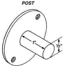 Mahr - Post Drop Indicator Back - Use with AGD Group 4 Series E/R - Apex Tool & Supply