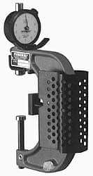 Mahr - 3/4 to 2 Inch, Snap Gage - 0.5 Inch Reference Anvil Diameter, 0.0005 Inch Graduation, Tungsten Carbide Anvil, Dial Display - Apex Tool & Supply