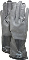 SHOWA - Size XL (10), 14" Long, 14 mil, Unsupported, Butyl Chemical Resistant Gloves - Apex Tool & Supply