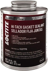 Loctite - 1 Lb Brush Top Anti-Seize Lubricant - Nickel, 2,400°F, Silver - Apex Tool & Supply