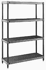 Metro - 36" Wide, 1-1/2" High, Open Shelving Shelf - Polymer, 24" Deep, Use with Metro Max I - Apex Tool & Supply