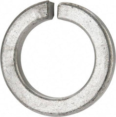 Value Collection - 1-3/4", 1.758" ID, 0.389" Thick Split Lock Washer - Grade 8 Spring Steel, Zinc-Plated Finish, 1.758" Min ID, 1.789" Max ID, 2.679" Max OD - Apex Tool & Supply