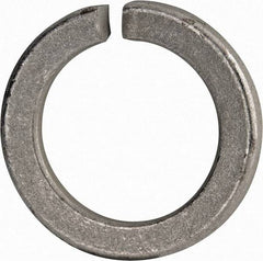 Value Collection - 2", 2.008" ID, 0.422" Thick Split Lock Washer - Grade 8 Spring Steel, Zinc-Plated Finish, 2.008" Min ID, 2.039" Max ID, 2.936" Max OD - Apex Tool & Supply