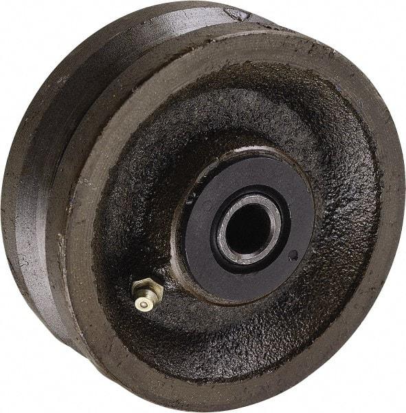 Value Collection - 3/4" ID, Caster Replacement Wheel with Roller Bearing - 600 Lb Load Capacity, 2" Hub Length, 1/2" Axle - Apex Tool & Supply