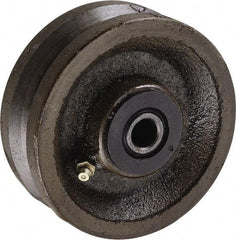 Value Collection - 3/4" ID, Caster Replacement Wheel with Roller Bearing - 600 Lb Load Capacity, 2" Hub Length, 1/2" Axle - Apex Tool & Supply