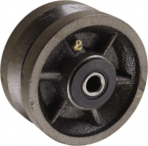 Value Collection - 3/4" ID, Caster Replacement Wheel with Roller Bearing - 800 Lb Load Capacity, 2-1/8" Hub Length, 1/2" Axle - Apex Tool & Supply