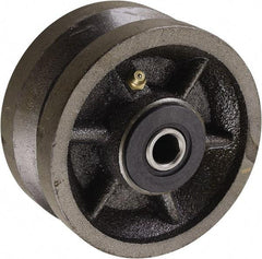 Value Collection - 3/4" ID, Caster Replacement Wheel with Roller Bearing - 800 Lb Load Capacity, 2-1/8" Hub Length, 1/2" Axle - Apex Tool & Supply