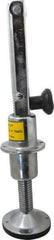 Vestil - 18 Inches Overall Height, 5,000 Lbs. Load Limit Leveling Jack - 4-1/2 Inches to 13-1/2 Inches Height Below Frame, 9 Inch Long Screw Travel - Apex Tool & Supply