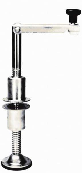 Vestil - 26 Inches Overall Height, 5,000 Lbs. Load Limit Leveling Jack - 4-1/2 Inches to 21-1/2 Inches Height Below Frame, 17 Inch Long Screw Travel - Apex Tool & Supply