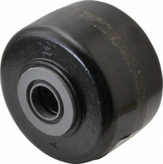 Albion - 3-1/4 Inch Diameter x 2 Inch Wide, Phenolic Caster Wheel - 700 Lb. Capacity, 2-3/8 Inch Hub Length, 1/2 Inch Axle Diameter, Roller Bearing - Apex Tool & Supply