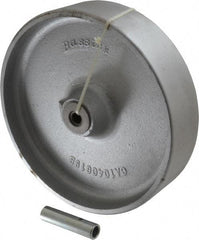 Albion - 10 Inch Diameter x 2-1/2 Inch Wide, Semi-Steel Caster Wheel - 1,650 Lb. Capacity, 2-15/16 Inch Hub Length, 1/2 Inch Axle Diameter, Roller Bearing - Apex Tool & Supply