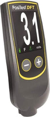Made in USA - 0 to 40 mil Digital Coating Thickness Gage - For Use with Ferrous Bases - Apex Tool & Supply