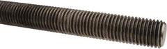 Made in USA - 7/8-9 UNC (Coarse), 6' Long, Stainless Steel Threaded Rod - Right Hand Thread - Apex Tool & Supply