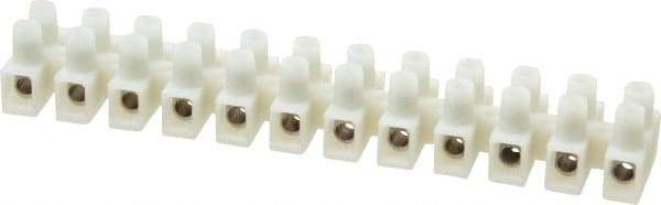 Ideal - 0.7mm High x 7.9mm Long, Terminal Block Barrier Strip - Use with 12 Pole Terminal Blocks - Apex Tool & Supply