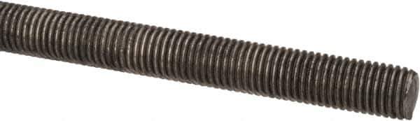 Made in USA - 5/16-24 UNF (Fine), 6' Long, Stainless Steel Threaded Rod - Right Hand Thread - Apex Tool & Supply