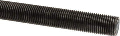 Made in USA - 1/2-20 UNF (Fine), 6' Long, Stainless Steel Threaded Rod - Right Hand Thread - Apex Tool & Supply