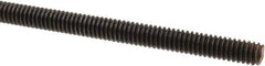 Value Collection - 1/4-20 UNC (Coarse), 6' Long, Alloy Steel Threaded Rod - Right Hand Thread - Apex Tool & Supply