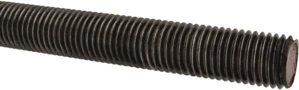 Value Collection - 7/8-9 UNC (Coarse), 6' Long, Alloy Steel Threaded Rod - Right Hand Thread - Apex Tool & Supply