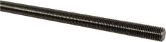 Value Collection - 1-8 UNC (Coarse), 6' Long, Alloy Steel Threaded Rod - Right Hand Thread - Apex Tool & Supply