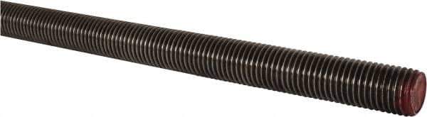 Value Collection - 1-1/8-7 UNC (Coarse), 6' Long, Alloy Steel Threaded Rod - Right Hand Thread - Apex Tool & Supply