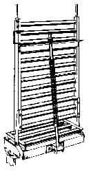 Dematic - 36 Inch Long Gate Sections for Conveyors - Counterbalanced Type, 30 Inch Wide - Apex Tool & Supply