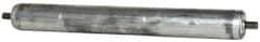 Made in USA - Replacement Conveyor Roller for 16 Inches Between Frame - 1.9 Inch Diameter, 7/16 Inch Axle, Galvanized Steel Finish, 16 Gage - Apex Tool & Supply
