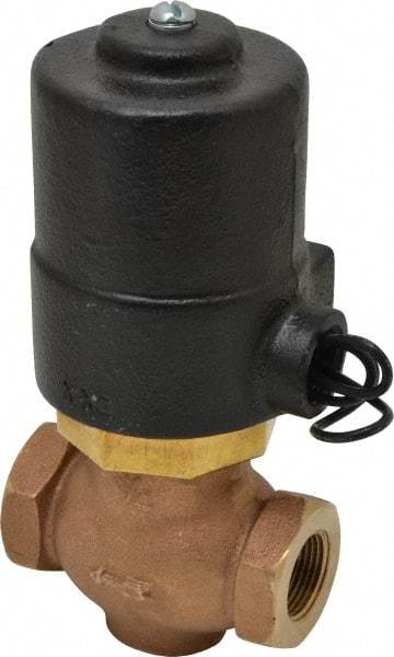 Magnatrol Valve - 3/4" Port, 2 Way, Bronze Solenoid Valve - Normally Closed - Apex Tool & Supply