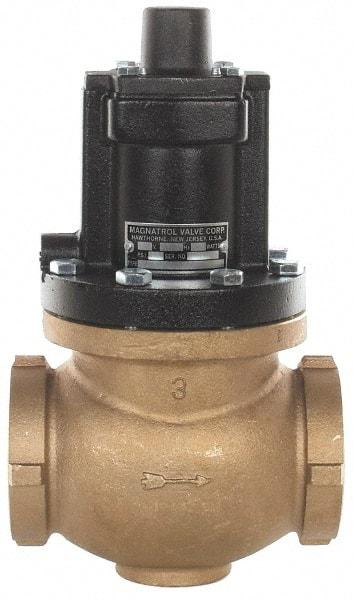Magnatrol Valve - 3" Port, 2 Way, Solenoid Valve - Normally Open - Apex Tool & Supply