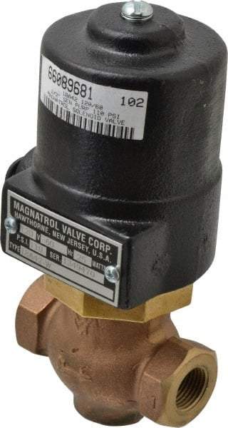 Magnatrol Valve - 1/2" Port, 2 Way, Solenoid Valve - Normally Closed - Apex Tool & Supply