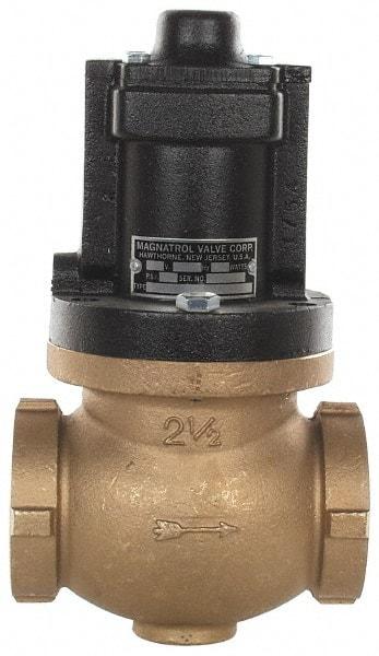 Magnatrol Valve - 2-1/2" Port, 2 Way, Solenoid Valve - Normally Closed - Apex Tool & Supply