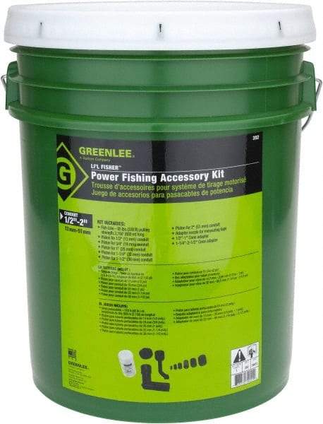Greenlee - Power Fishing System Accessory Kit - Apex Tool & Supply