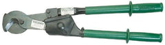 Greenlee - 27-1/2" OAL, 1,500 MCM Capacity, Cable Cutter - Rubber Handle - Apex Tool & Supply
