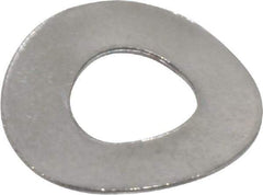 Value Collection - M5 Screw, 5.3mm ID x 11mm OD, Grade 18-8 Stainless Steel Wave Disc Spring - 0.5mm Thick, 2.2mm Overall Height - Apex Tool & Supply