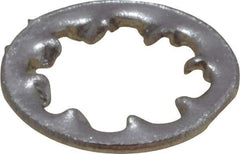 Value Collection - M4 Screw, 4.3mm ID, Stainless Steel Internal Tooth Lock Washer - 8mm OD, Uncoated, Grade 18-8 & Austenitic A2 - Apex Tool & Supply