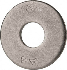 Value Collection - M12 Screw, Grade 316 Stainless Steel Fender Flat Washer - 13mm ID x 37mm OD, Plain Finish - Apex Tool & Supply